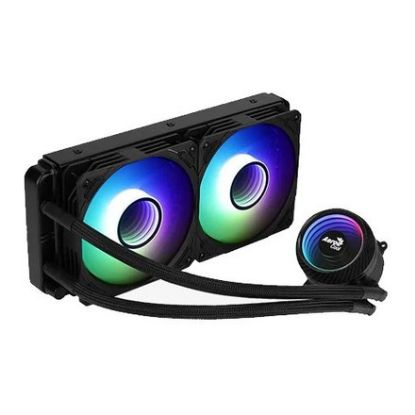 Imagem de Cooler CPU Aerocool Mirage L240 ARGB Liquid Preto