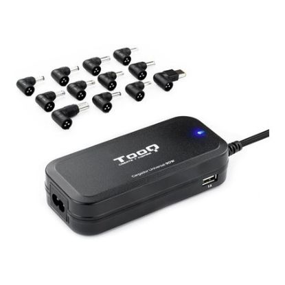 Imagem de Carregador de Portátil TooQ Universal 90W Automático + 2x USB2.0