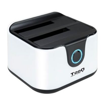 Imagem de Dock HDD TooQ Clone SATA 2,5"/ 3,5" USB3.0 Branco