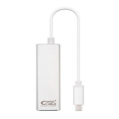 Imagem de Adaptador de Rede Type-C p/ RJ45 Gigabit NanoCable