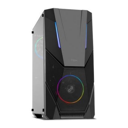 Imagem de Caixa NOX Infinity Delta ARGB Preta (ATX) (Acrílico)