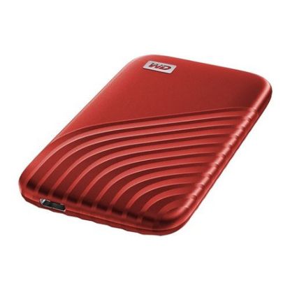 Imagem de SSD Externo Western Digital My Passport 2TB Type-C Vermelho