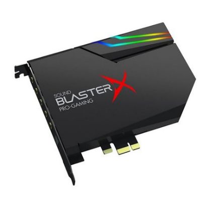 Imagem de Placa de Som PCI-E Creative Sound BlasterX AE-5 Plus RGB