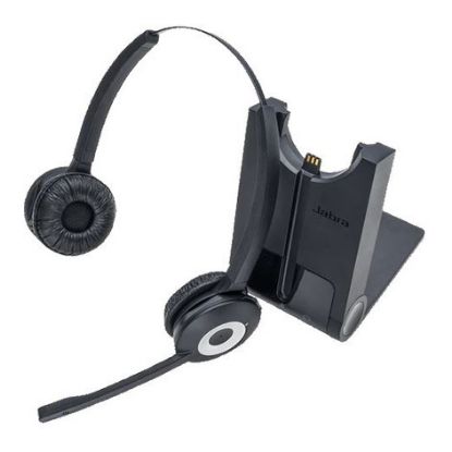 Imagem de Headset Call Center Jabra Pro 920 Duo UC Wireless Preto