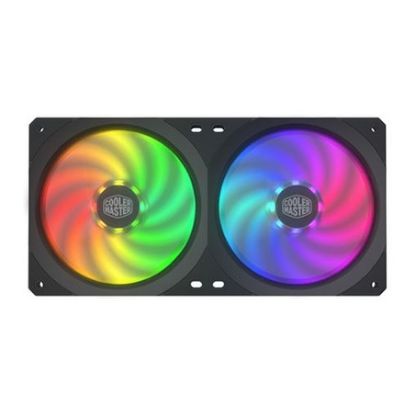 Imagem de Ventoinha 240mm Cooler Master MasterFan SF240R ARGB + Controlador