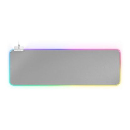 Imagem de Tapete de Rato Mars Gaming MMPRGB2 XXL RGB Prateado