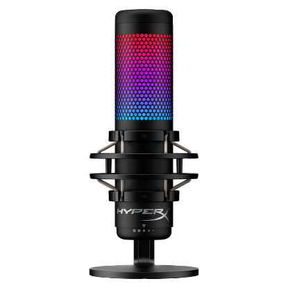 Imagem de Microfone HyperX Quadcast S RGB Preto USB