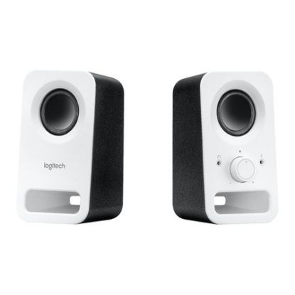 Imagem de Colunas Logitech Z150 Brancas 2.0