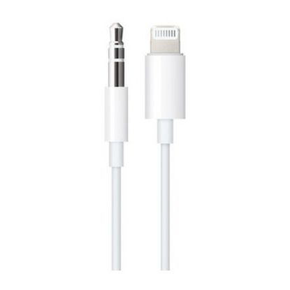 Imagem de Cabo Lightning p/ 3.5mm Apple Branco - 1.2Mtr