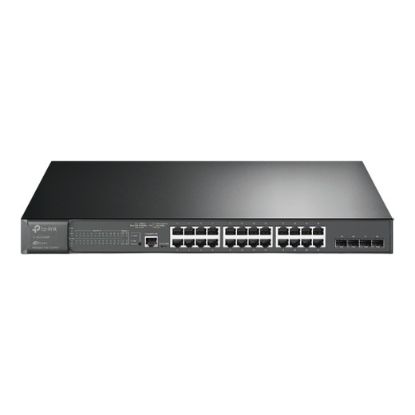 Imagem de Switch de Rede TP-Link JetStream 28 Portas Gigabit 24x PoE+/4x SFP - TL-SG3428MP