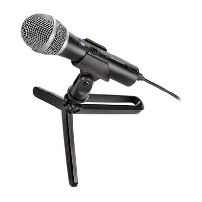 Imagem de Microfone Audio-Technica ATR-2100x-USB c/ Tripé Preto