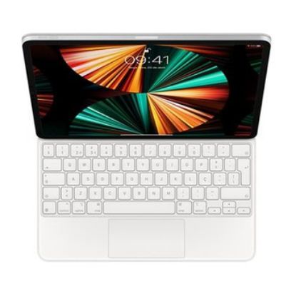 Imagem de Capa Teclado Apple Magic Keyboard p/ iPad Pro 12.9" (3ª/4ª/5ª Geração) (PT) Branco