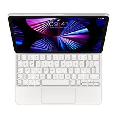 Imagem de Capa Teclado Apple Magic Keyboard p/ iPad Air (4ª Geração)/ iPad Pro (1ª/2ª/3ªGen) (PT) Branca
