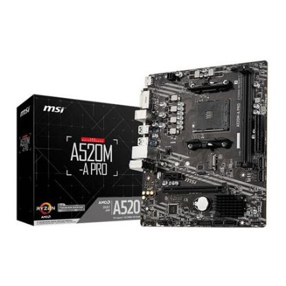 Imagem de Motherboard MSI SktAM4 - A520M-A PRO