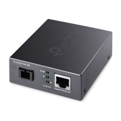 Imagem de Conversor Fibra TP-Link TL-FC311A-20 Gigabit WDM Single-Mode