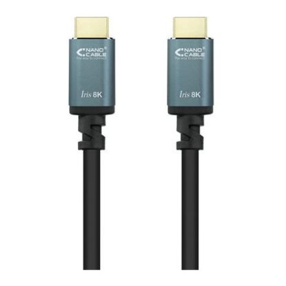 Imagem de Cabo HDMI v2.1 NanoCable IRIS 8K - 1Mtr