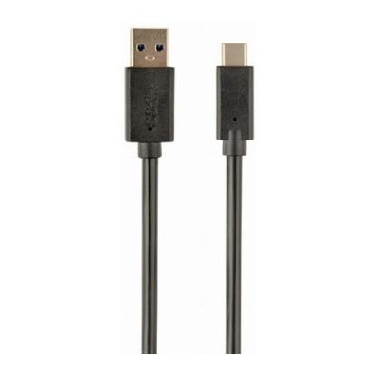 Imagem de Cabo USB3.0 p/ Type-C Gembird Preto - 1Mtr
