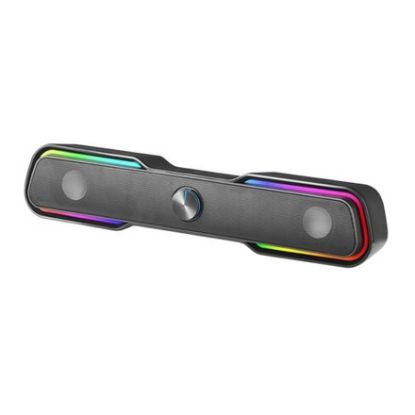 Imagem de Coluna SoundBar Mars Gaming MSBX RGB 2.0 10W Bluetooth Preta