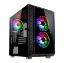 Imagem de Caixa Kolink Citadel Glass SE ARGB Preta (Micro-ATX) (Vidro Temperado)