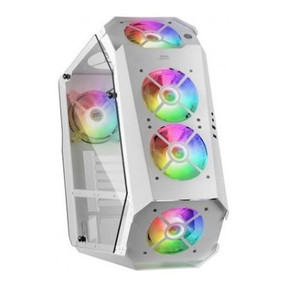 Imagem de Caixa Mars Gaming MC51 ARGB Branca (ATX) (Vidro Temperado)