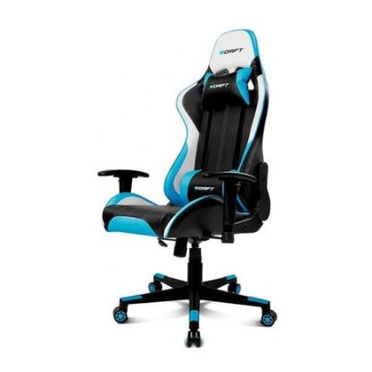 Imagem de Cadeira Gaming DRIFT DR175 Preta/Branca/Azul