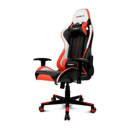 Imagem de Cadeira Gaming DRIFT DR175 Preta/Branca/Vermelha