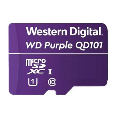 Imagem de MicroSD Western Digital Purple SC QD101 UHS-I 256GB Class10 (U1)