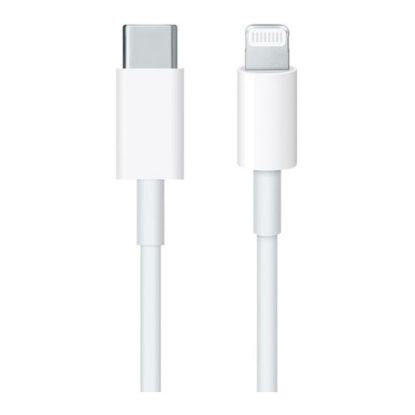 Imagem de Cabo Lightning p/ USB Type-C Apple Branco - 2Mtr
