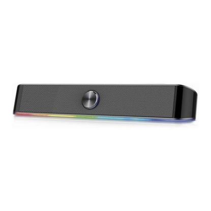 Imagem de Coluna SoundBar Ewent EW3525 RGB 2.0 12W Bluetooth Preta