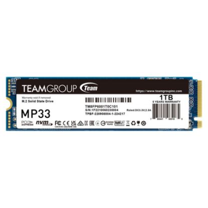 Imagem de SSD M.2 2280 TeamGroup MP33 NVMe 1TB