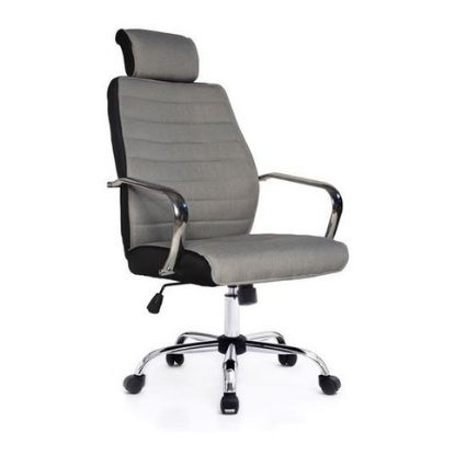 Imagem de Cadeira de Escritório Equip Tecido c/ Encosto Cabeça 651005 Cinza