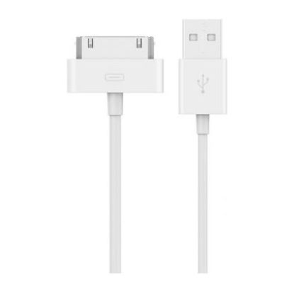 Imagem de Cabo USB2.0 p/ Apple 30-pin Ewent - 1Mtr