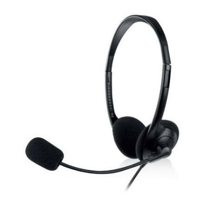 Imagem de Headset Call Center Ewent EW3563 3.5mm Preto