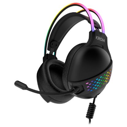 Imagem de Headset NOX Krom Klaim RGB Preto