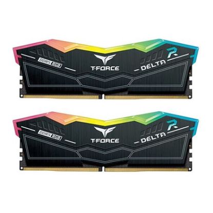 Imagem de Dimm DDR5 Pack 2x 16GB (32GB) TeamGroup CL40 6400Mhz T-Force Delta RGB Preta