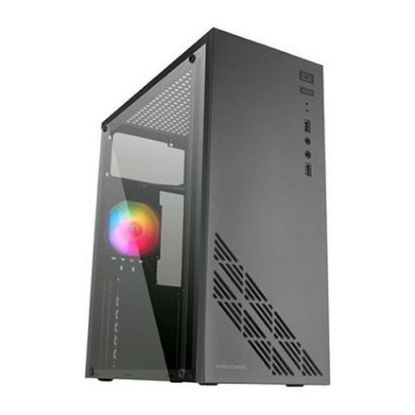 Imagem de Caixa Mars Gaming MC100 RGB Preta (ATX) (Acrílico)