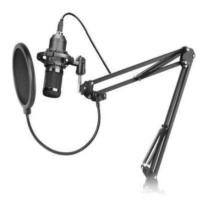 Imagem de Microfone Mars Gaming Pro c/ Braço Preto