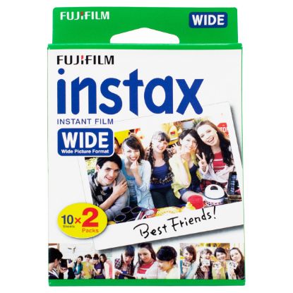 Imagem de Papel Fotográfico Instax Wide ColorFilm Glossy (20 Folhas)