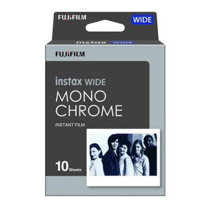 Imagem de Papel Fotográfico Instax Wide MonoChrome (10 Folhas)