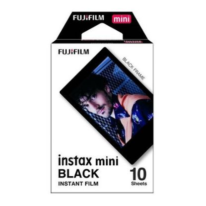 Imagem de Papel Fotográfico Instax Mini Frame Preta (10 Folhas)