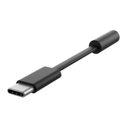 Imagem de Cabo Adaptador Type-C p/ 3.5mm Microsoft Surface Preto