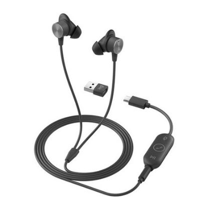 Imagem de Auriculares Logitech Zone Earbuds UC Grafite