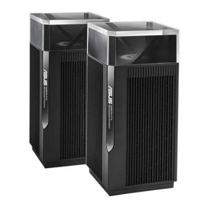 Imagem de Router Asus Wireless AX11000 Mesh ZenWiFi Pro XT12 Tri-Band 2x 2.5Gbps + Gigabit Preto (Pack2)
