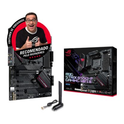 Imagem de Motherboard Asus SktAM4 - ROG STRIX B550-F GAMING WIFI II