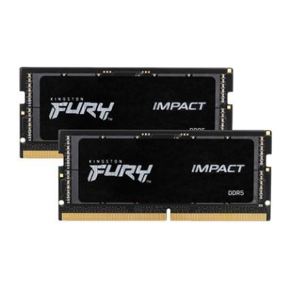 Imagem de SODimm DDR5 Pack 2x 8GB (16GB) Kingston CL38 4800Mhz 1Rx16 Fury Impact