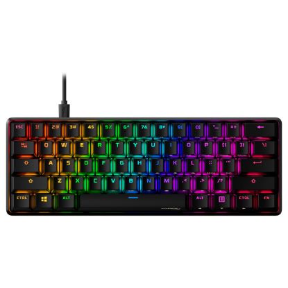Imagem de Teclado HyperX Alloy Origins 60 Mecânico RGB - Switch HyperX Red (US)