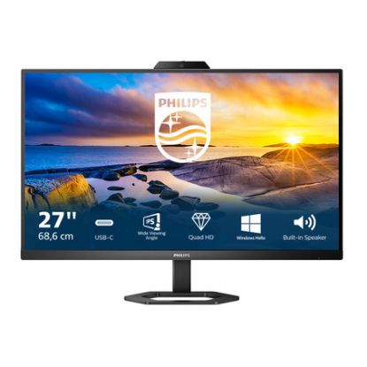Imagem de Monitor Philips 27" 27E1N5600HE IPS QHD 16:9 75Hz USB Type-C (1ms) c/ Webcam