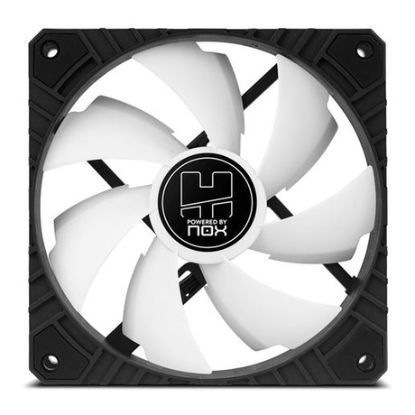 Imagem de Ventoinha 120mm NOX Hummer H-Fan Pro PWM Preta/Branca