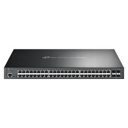 Imagem de Switch de Rede TP-Link JetStream 52 Portas Gigabit 48x PoE+/4x SFP - TL-SG3452P