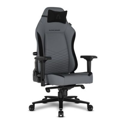 Imagem de Cadeira Gaming Alpha Gamer Alegra PU Leather Cinza